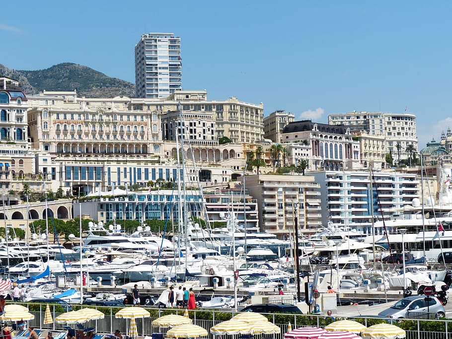 Monaco, Skyscrapers, Building, Control, city, homes, living room HD wallpaper