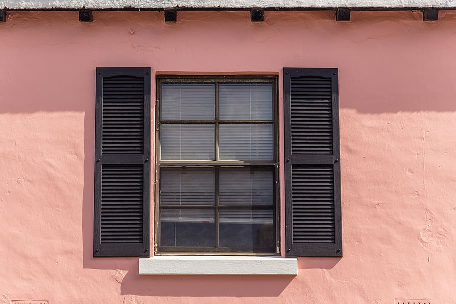 window, house, architecture, wall, shutter, building exterior HD wallpaper