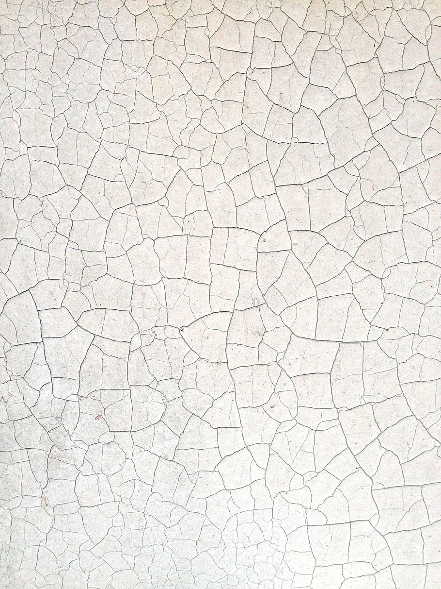 cracked white surface, abstract, pattern, texture, textured HD wallpaper