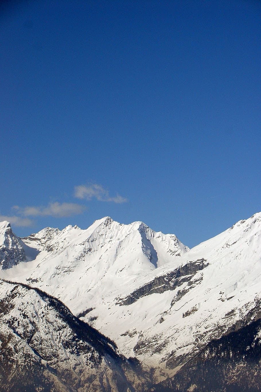mountains, alpine, winter, snow, postkartenmotiv, calendar image HD wallpaper