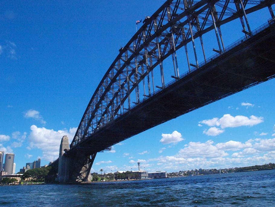 sydney, harbor, bridge, architecture, skyline, city, cityscape HD wallpaper
