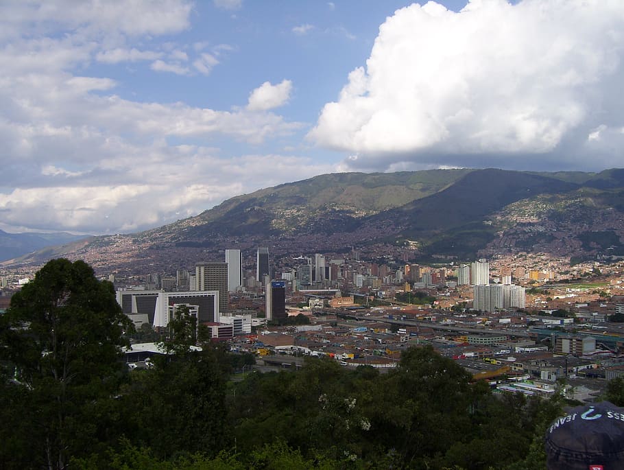 medellín, colombia, pueblito paisa, architecture, skyline, HD wallpaper