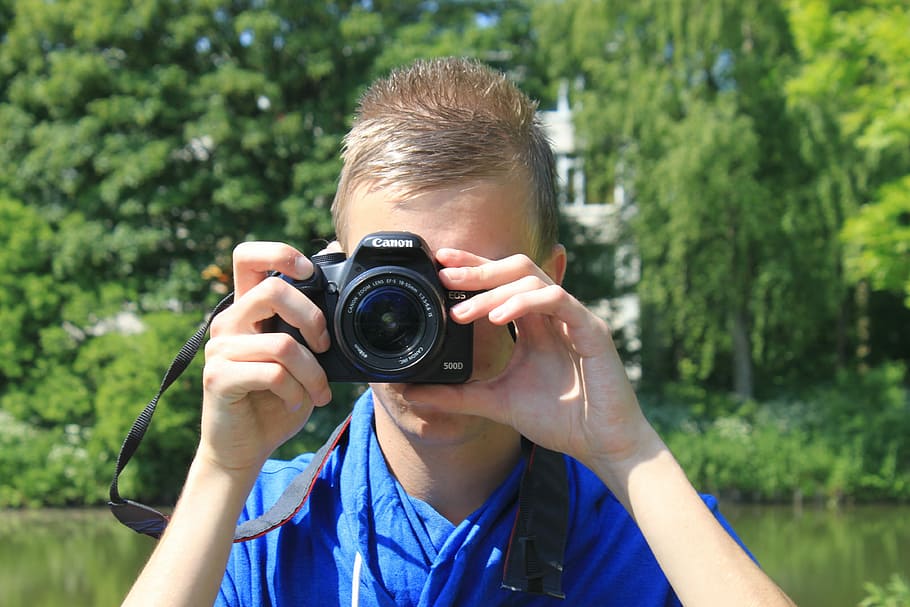 Camera, Photo, green, photography themes, camera - photographic equipment HD wallpaper