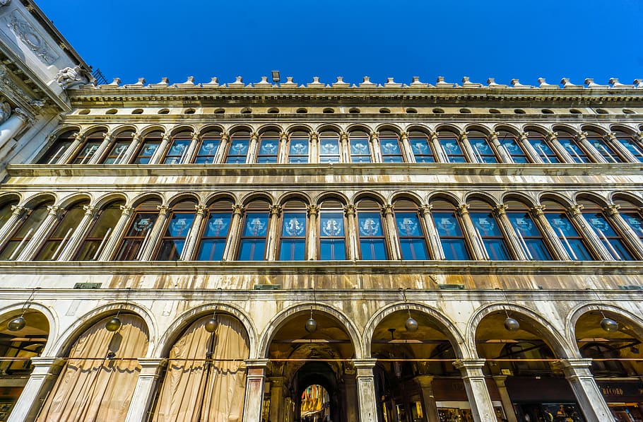 arches, architecture, building, low angle shot, perspective HD wallpaper