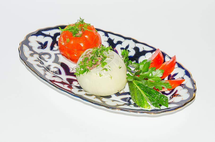 Salad, Appetizer, useful, summer, nutrition, dinner, dish, vegetables HD wallpaper