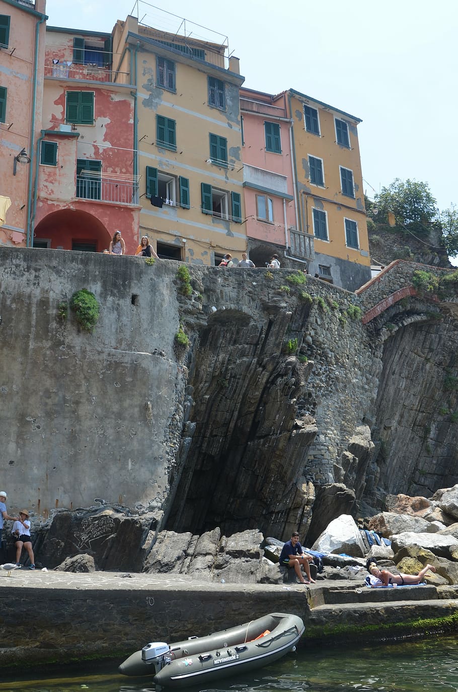 cinque, terre, italy, architecture, built structure, building exterior HD wallpaper