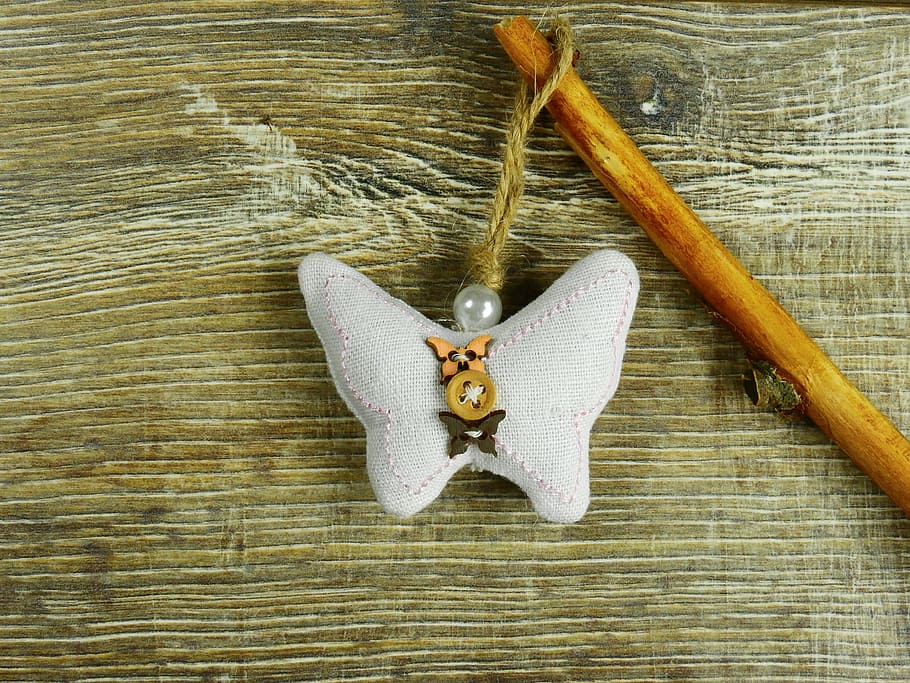 Pillow, Button, Butterfly, Pearl, Floor, wood, background, map HD wallpaper