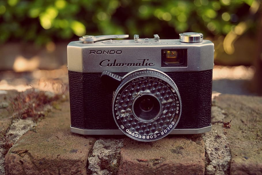 camera, old camera, old fashioned, rondo colormatic, retro HD wallpaper