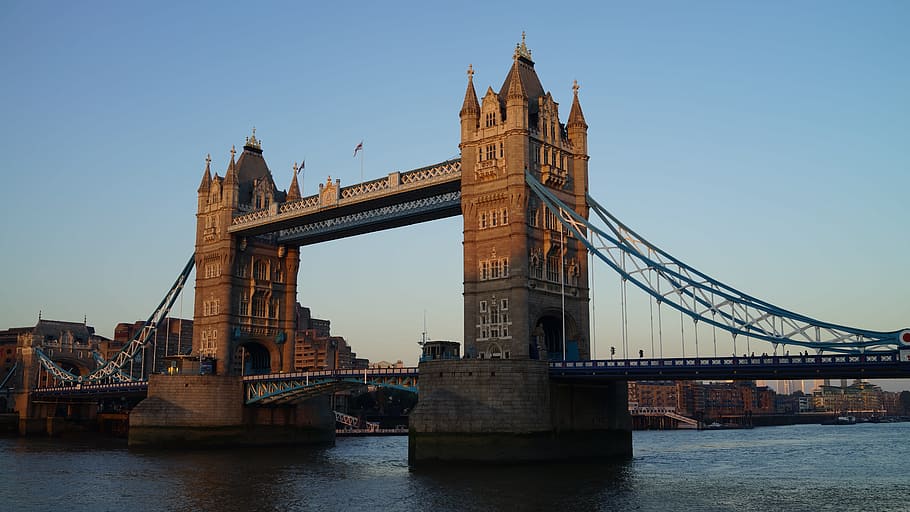 Tower Bridge, London, River, bridge - man made structure, connection HD wallpaper
