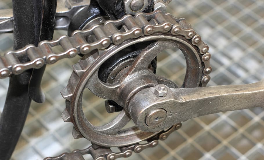 Czech, Republic, Prague, Technical, museum, chain, bicycle HD wallpaper