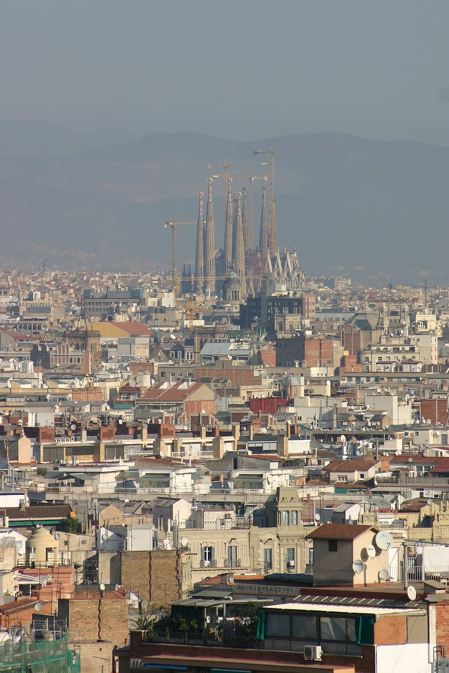 high-rise buildings, Rooftops, City, View, Skyline, urban, cityscape HD wallpaper
