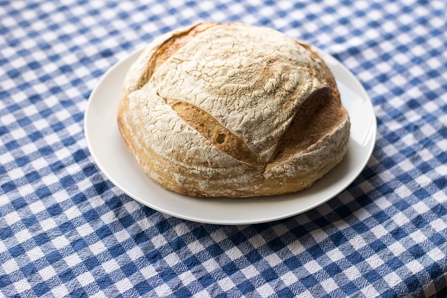Bread, Sourdough, Artisan, Fresh, healthy, natural, traditional, HD wallpaper