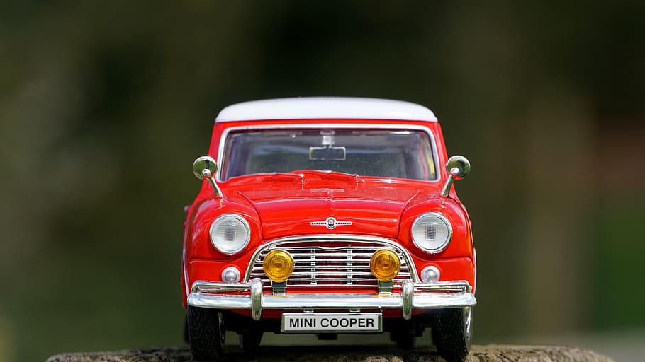 model, car, auto, transport, red, motor, transportation, mini HD wallpaper