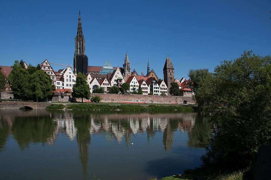 ulm, city, building, architecture, city wall, gothic, middle ages HD wallpaper