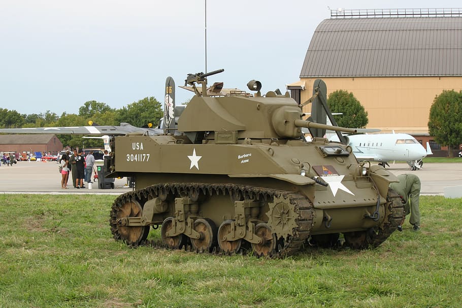 tank, m3, light, war, military, american, armored, stuart, olive HD wallpaper