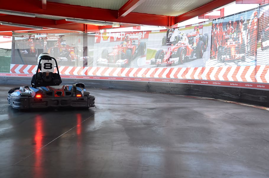 karting, circuit, engine, sport, transportation, mode of transportation HD wallpaper
