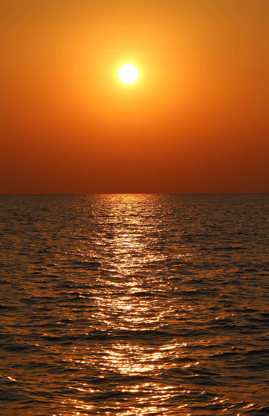 Nature, Sea, Sun, Sunset, Water, system reflection namespace HD wallpaper
