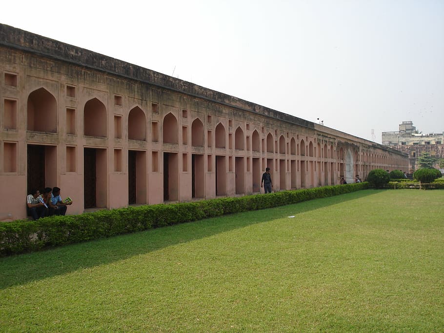 lalbagh fort, 17th century mughal fort, dhaka, architecture