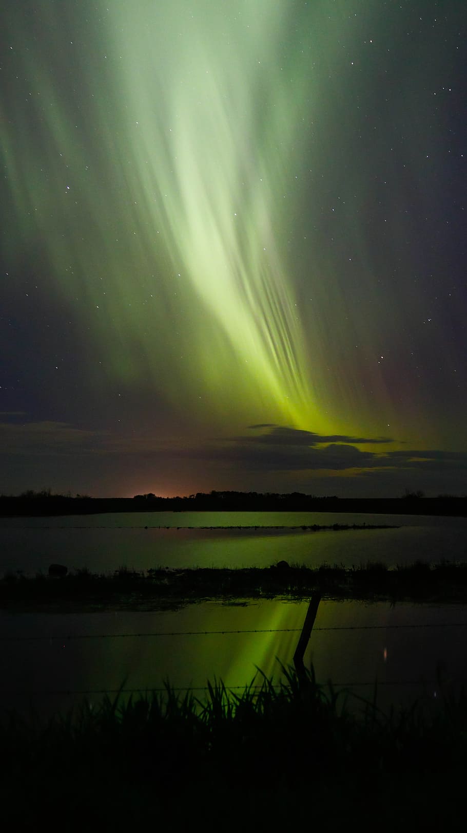 landscape photo ofnorthern lights, Aurora, night, sky, cloud HD wallpaper