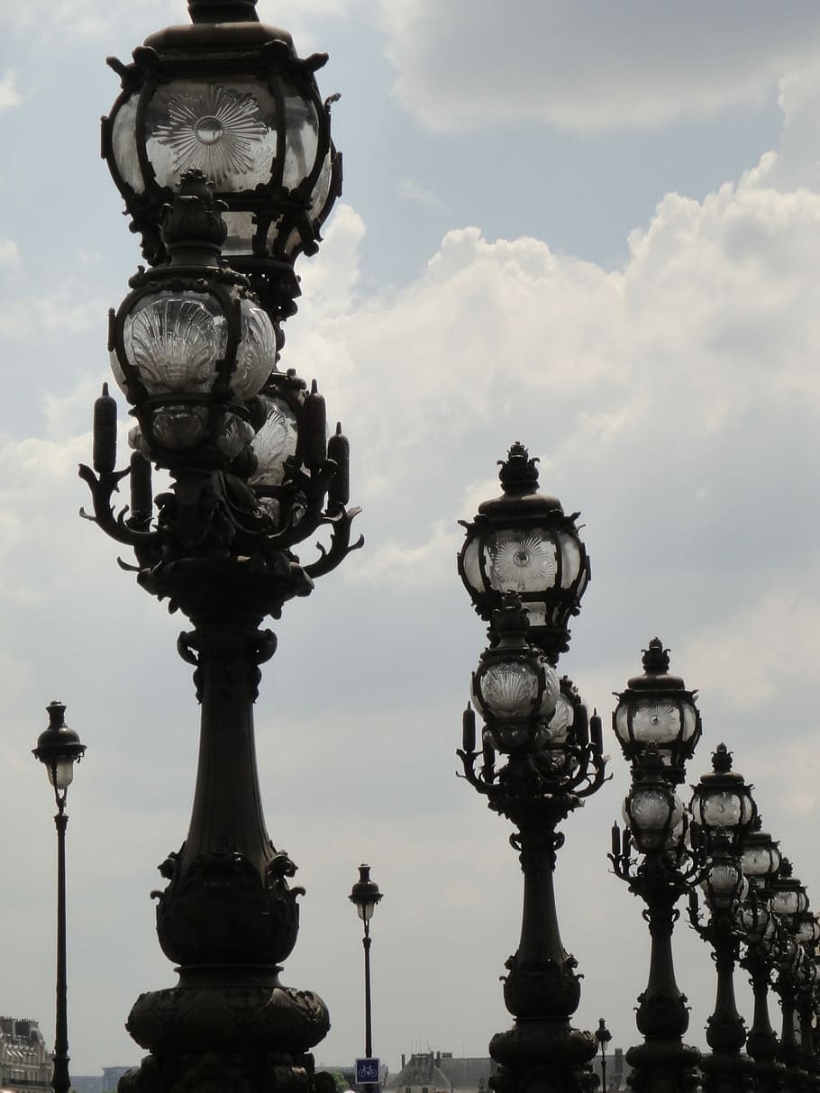 Paris, Lantern, Historically, architecture, france, street lamp HD wallpaper
