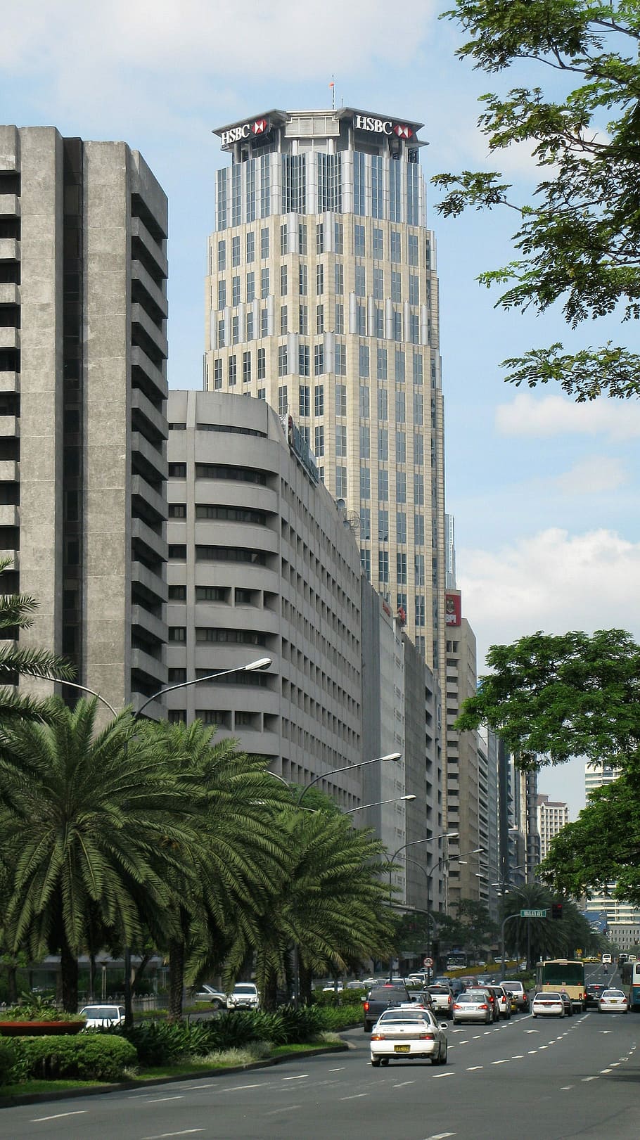 Skyline and roadview in Manila, Philippines, photos, philipinnes
