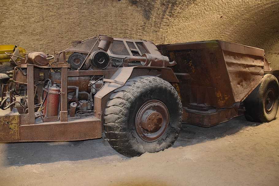 excavators, nostalgia, work machine, construction vehicle, backhoe bucket HD wallpaper