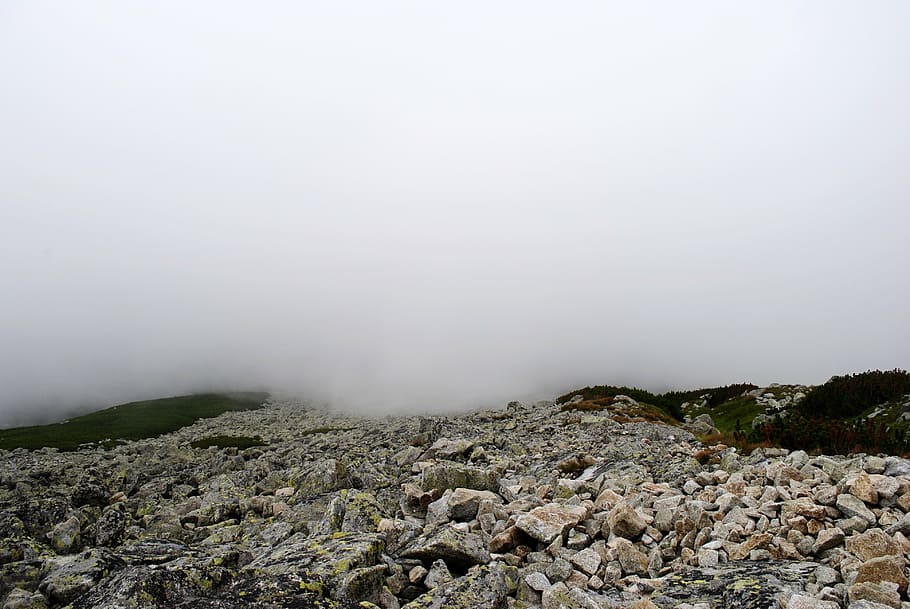 cliff, stone, mountain, nature, rocks, tatra mountains, high tatras HD wallpaper