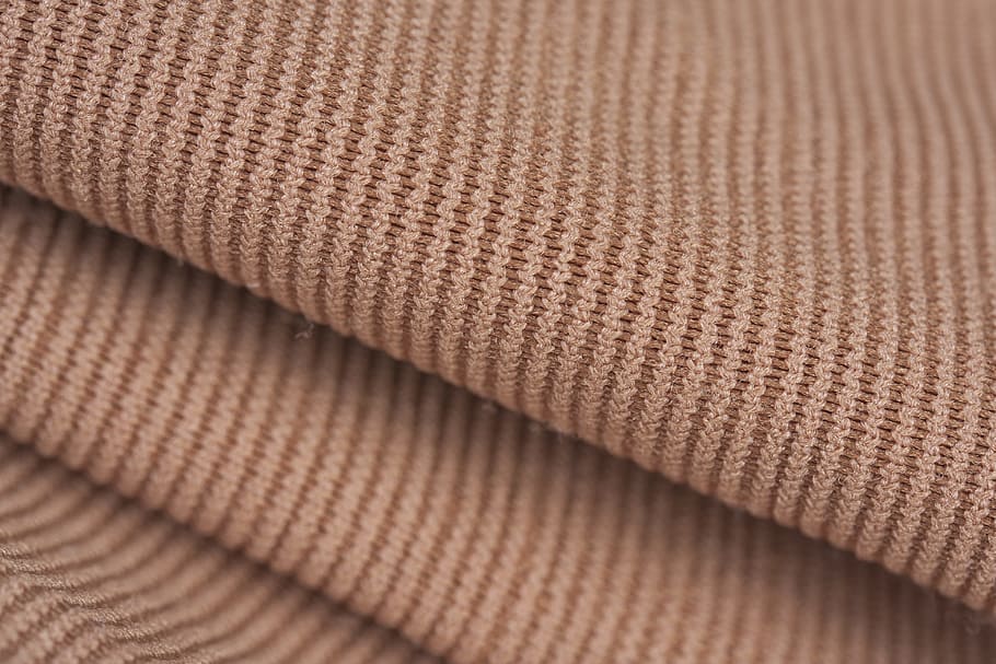 fabric, brown, abstract pattern, macro, textile, wool, detail HD wallpaper
