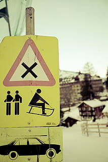 Note, Shield, Ban, Auto, Pedestrian, slide, road, street sign HD wallpaper