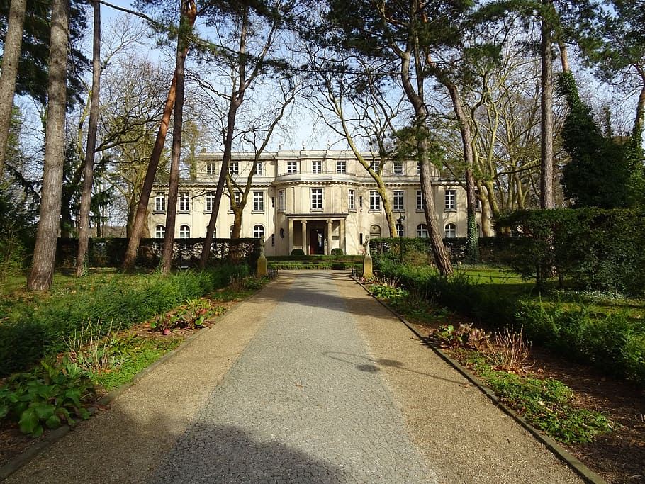 Home, Villa, Wannsee Conference, museum, third rich, 1942, house, HD wallpaper