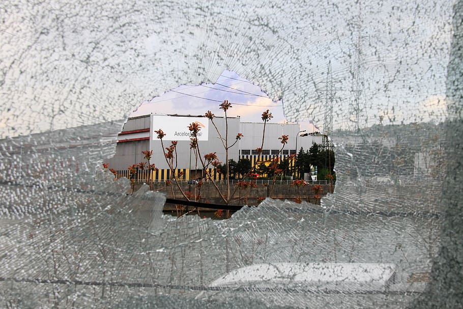window, vandalism, urbex, snow, day, cold temperature, architecture HD wallpaper