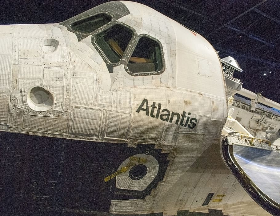 atlantis, space shuttle, nasa, air vehicle, mode of transportation HD wallpaper