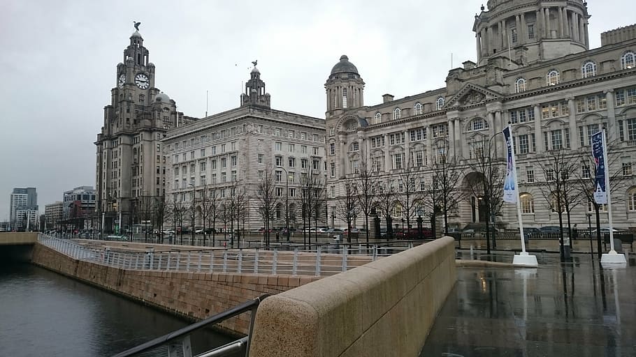 liverpool, building, architecture, tourism, famous Place, urban Scene, HD wallpaper