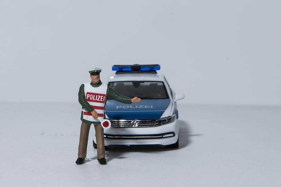 Miniature, Photography, Police, Crime, miniature photography, HD wallpaper
