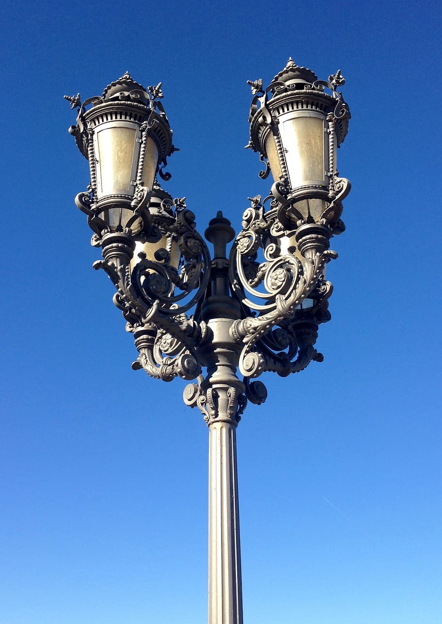 Lantern, Light, Lamp, Wrought Iron, blacksmithing, metal, street Light HD wallpaper