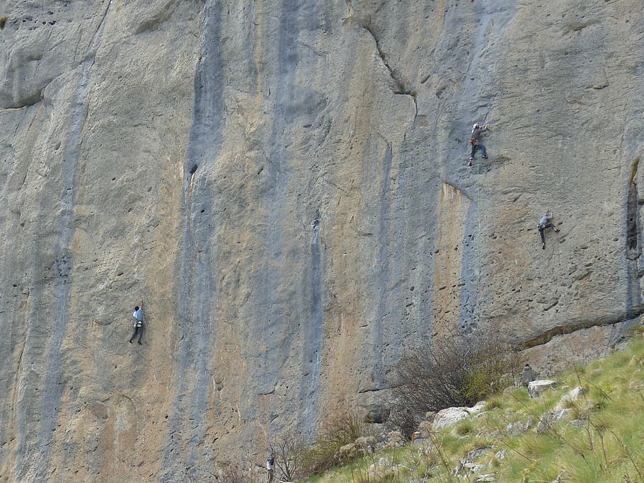 climbing, cliffs, sport, mountain, spot climbing, vertical HD wallpaper