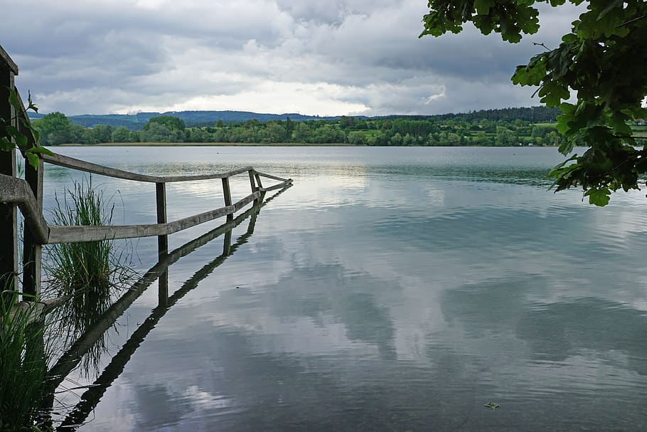 Untersee, Lake Constance, zellersee, peninsula mettnau, radolfzell