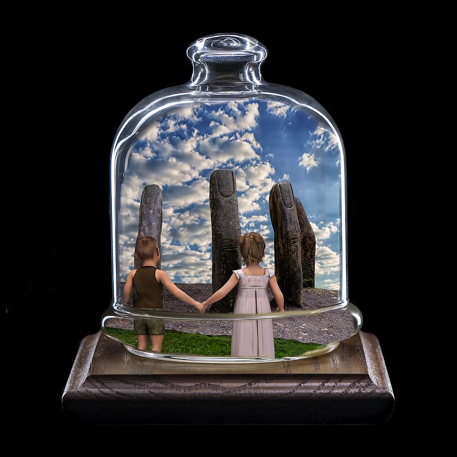 composing, glass, ornament, human representation, religion HD wallpaper