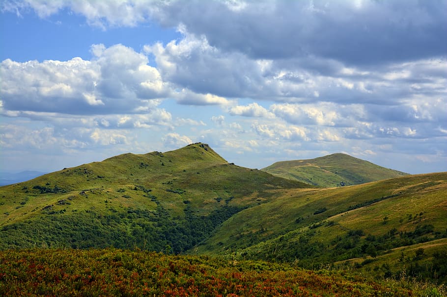 bieszczady, tarnica, beech berdo, mountains, the silence, poland, HD wallpaper