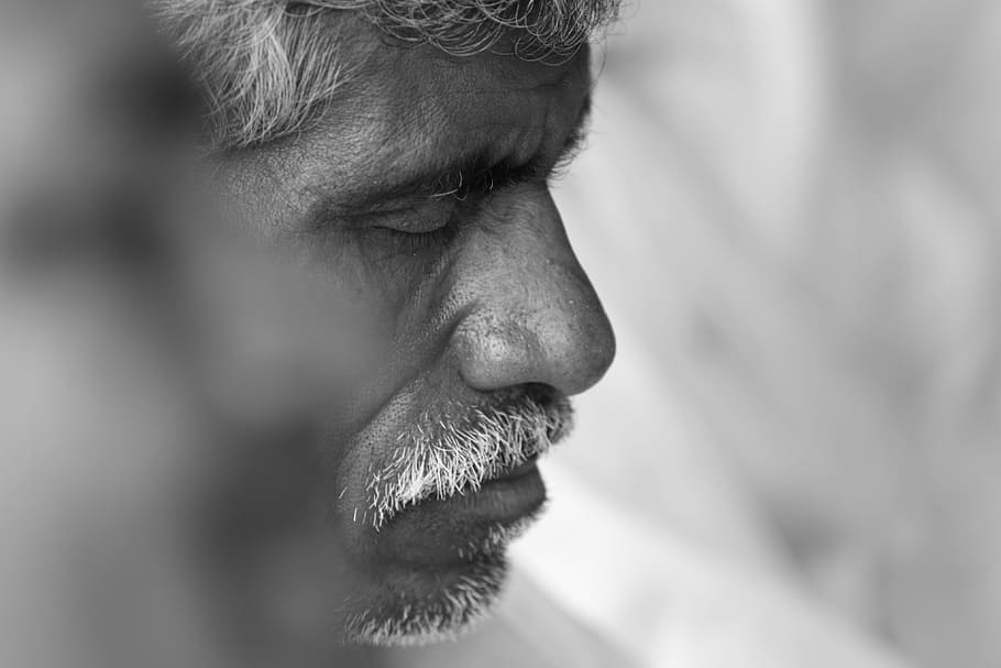 portrait, man, old, old man, senior, person, elderly, male HD wallpaper