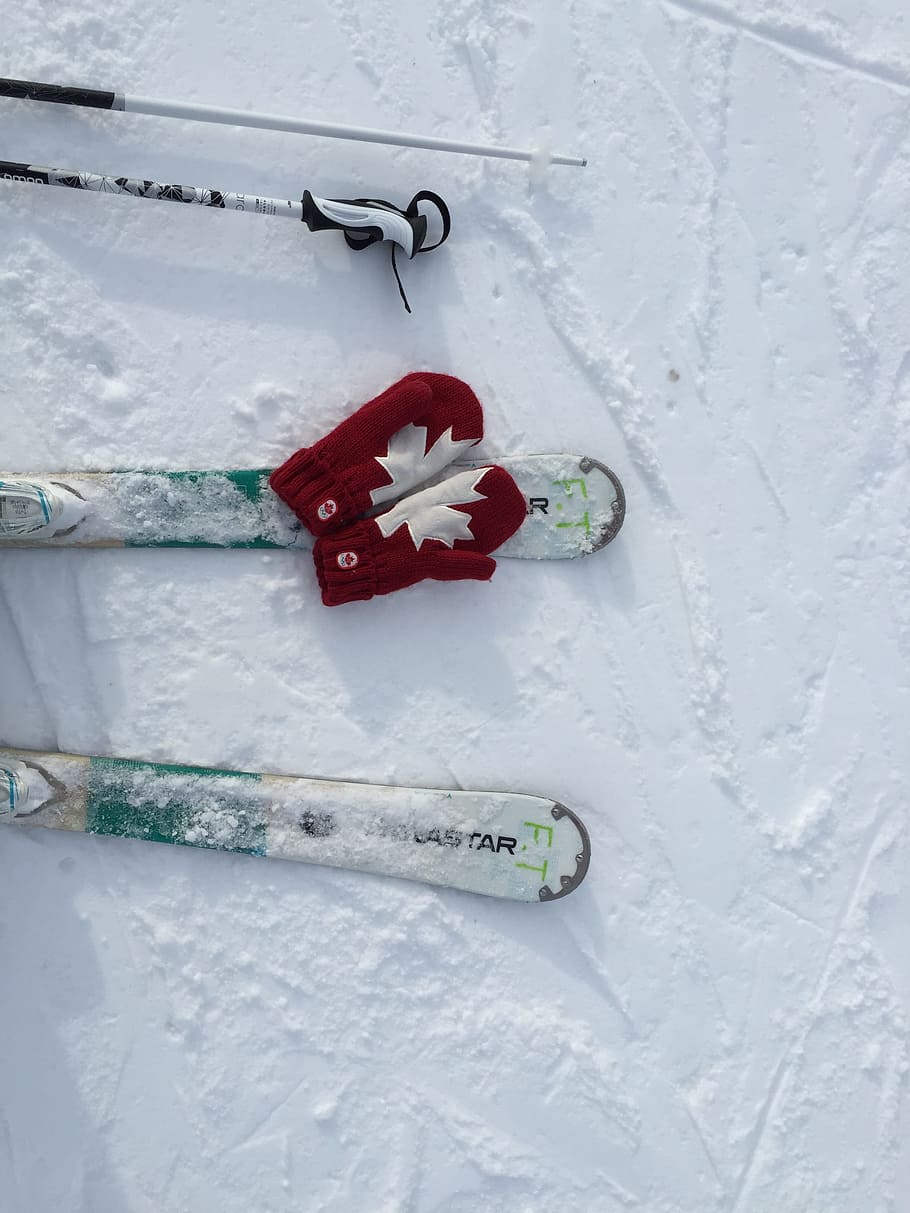 Ski, Canada, Winter, Snow, Gloves, cold - Temperature, outdoors HD wallpaper