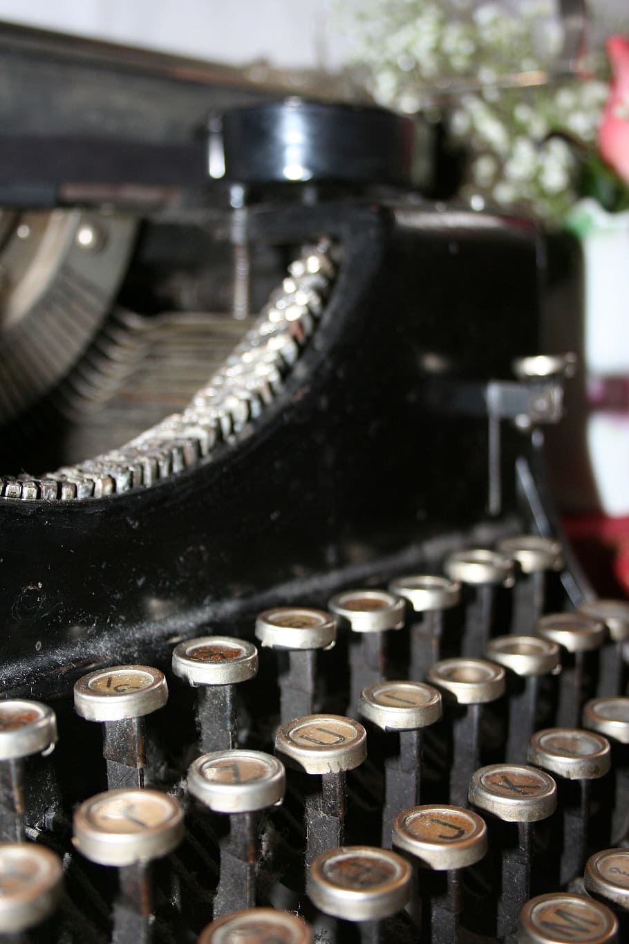 Typewriter, Old, Kappel, old-fashioned, retro Styled, antique HD wallpaper