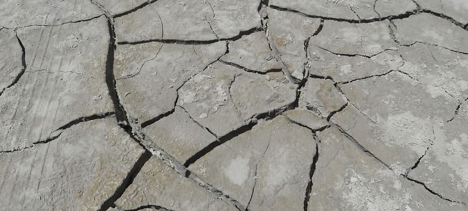 Desert, Earth, Cracks, Dry, Cracked, dehydrated, ground, drought HD wallpaper