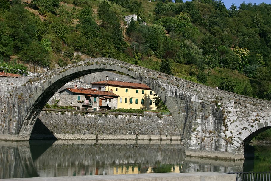 devil's bridge, arc, bridge - Man Made Structure, architecture HD wallpaper