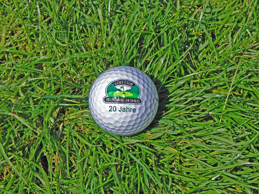 golf ball, rush, grass, about, golf game, text, western script HD wallpaper