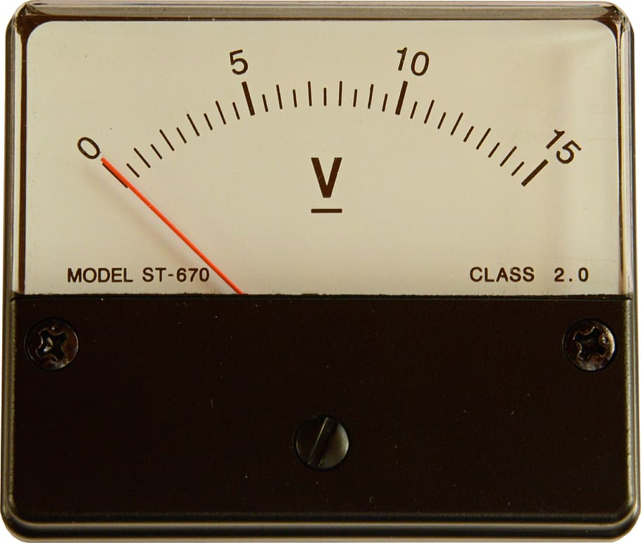 Instrument, Voltage, Volt, Meter, volt meter, measurement, instrument of Measurement, HD wallpaper