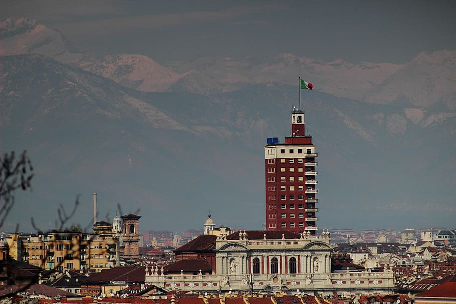 torino, skyscraper, viotti, architecture, building exterior HD wallpaper