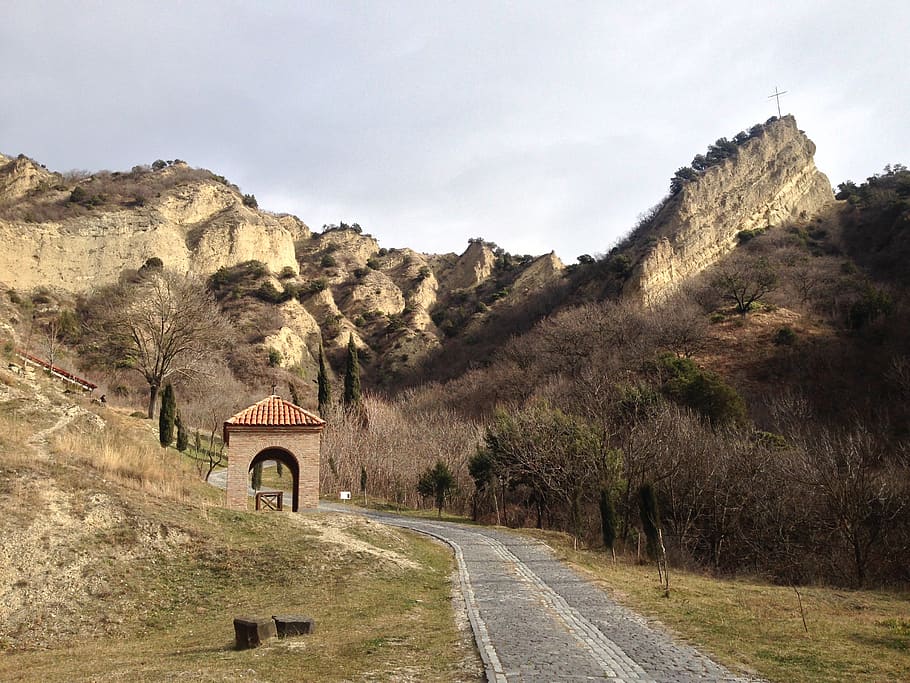 georgia, old temples, mtskheta, architecture, built structure HD wallpaper