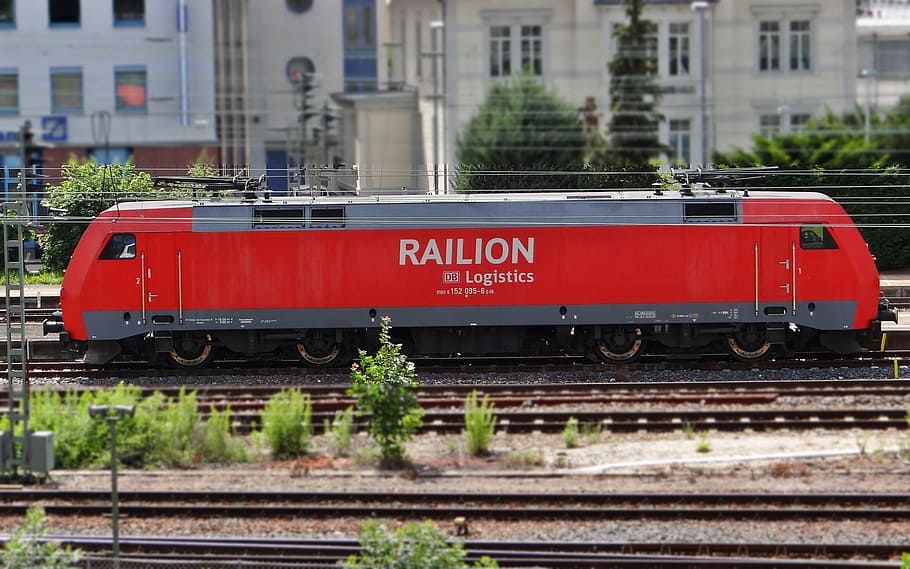 br 152, railion, hbf bask, railroad Track, train, transportation HD wallpaper