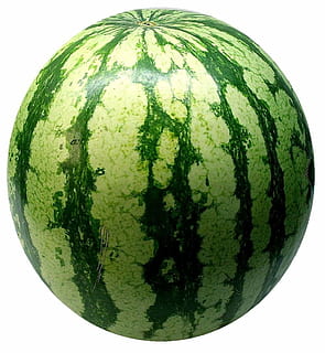photography of watermelon, fruit, sweet, delicious, green, spherical HD wallpaper